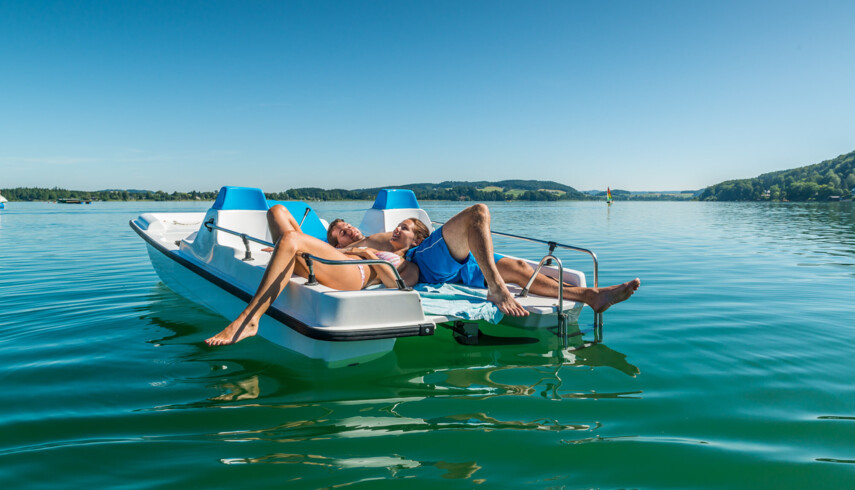 Verliebt Urlauben am See - am Mattsee im Salzburger Seenland in Österreich